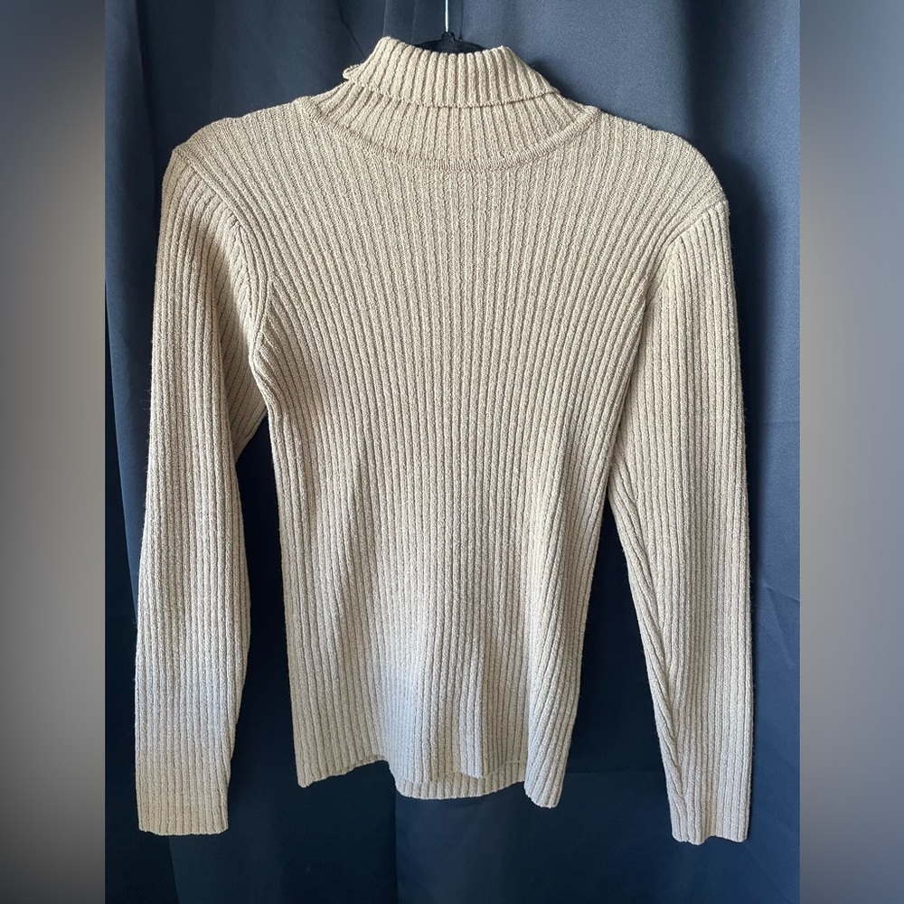 🎄Buy2Get1Free🎄Light tan turtleneck